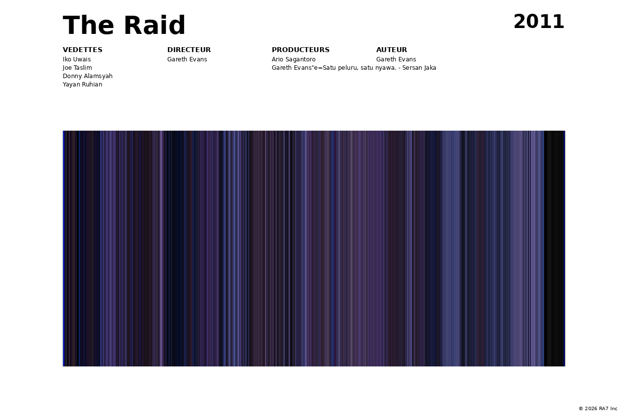 Aperçu de l’affiche pour The Raid